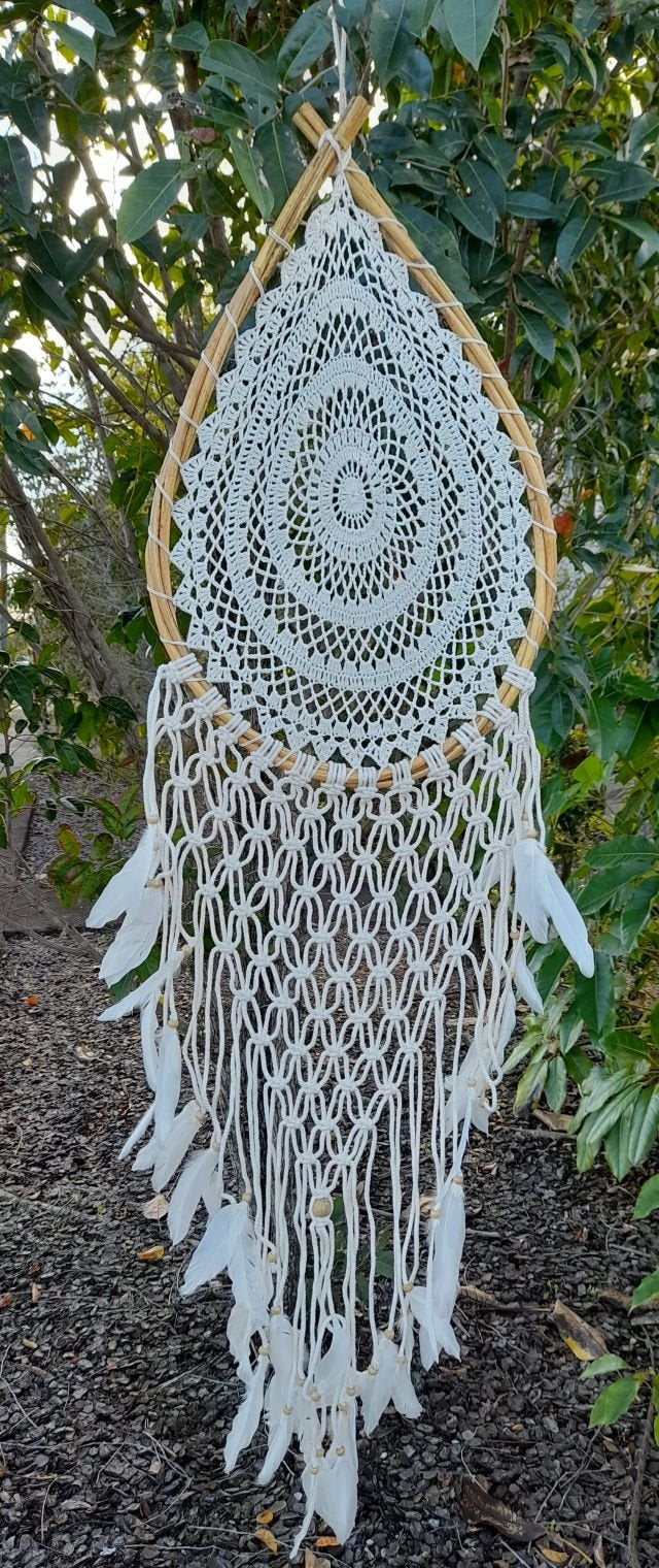 Dreamcatcher Rattan With Feathers