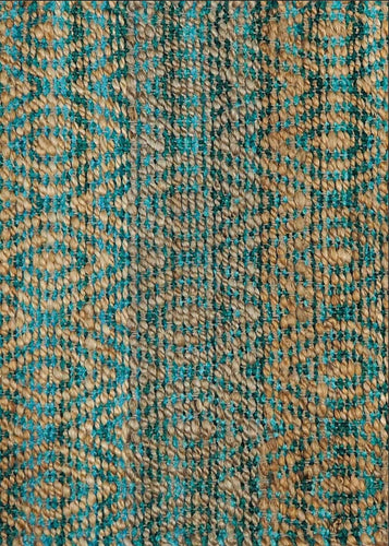 Green Jute Rug
