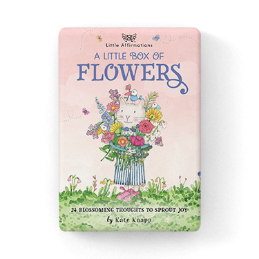Flowers - Twigseeds 24 affirmation cards + stand