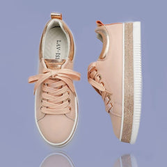 Lav-ish Crystal Sneakers Blush