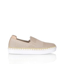 Load image into Gallery viewer, Queen Slip on Sneakers - Natural Knit