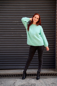 Jade Cable Knit Jumper