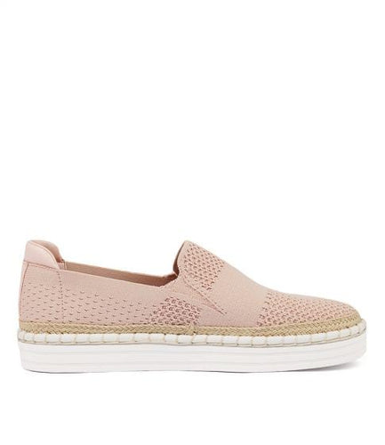 Queen Slip on Sneakers - Rose Quartz Knit