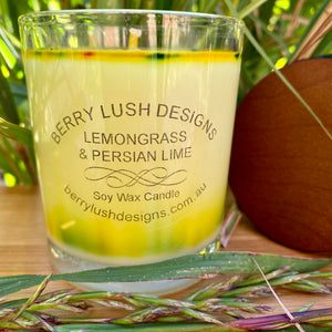 Lemongrass and Persian Lime Candle