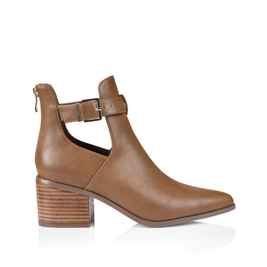 Fitz Ankle Boot - Tan Softee