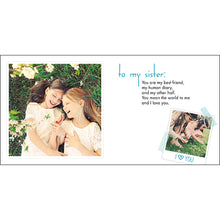 Load image into Gallery viewer, Small Friendship Book - Sisters: Bound by love